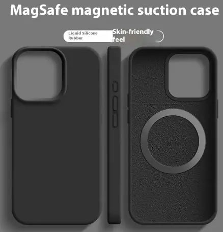 Magnetic Liquid Silicone Magsafe Case For iPhone