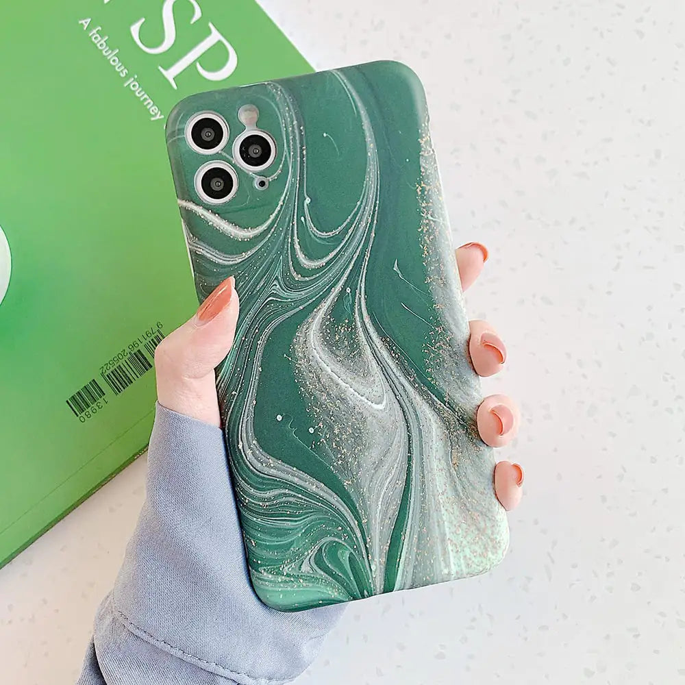 Gradient Marble Phone Case